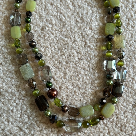 Artisan created; Gorgeous Double strand necklace - Picture 6 of 6